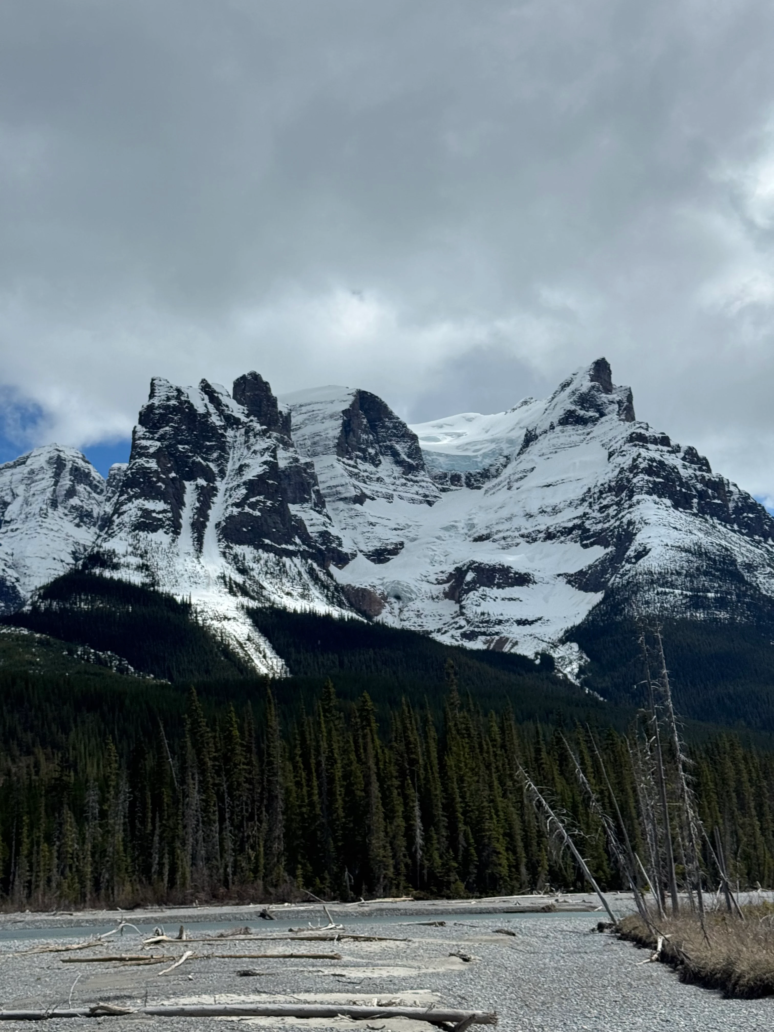 Mount Quincy with glacier tongue