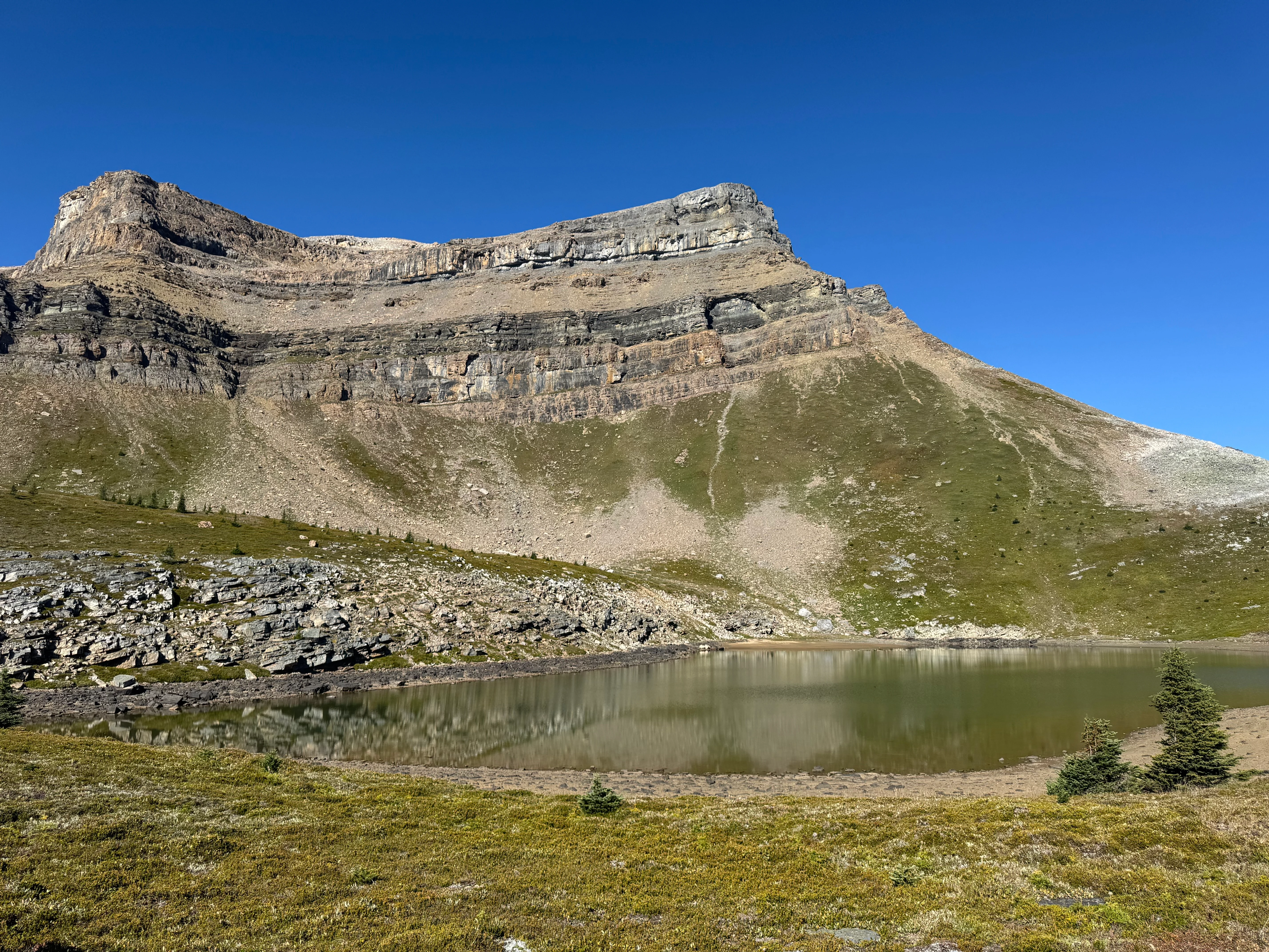 Unnamed alpine lake