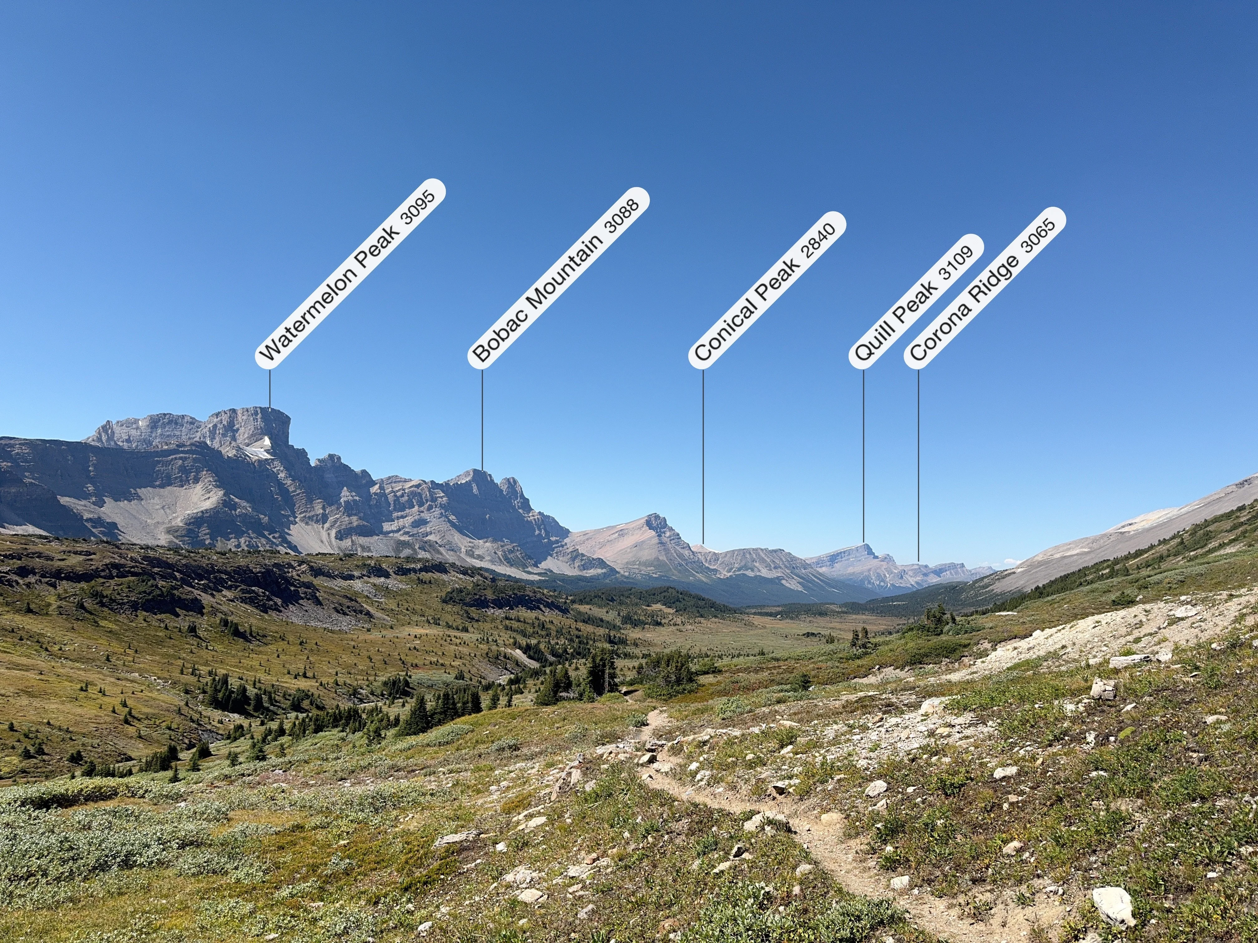 PeakFinder screenshot