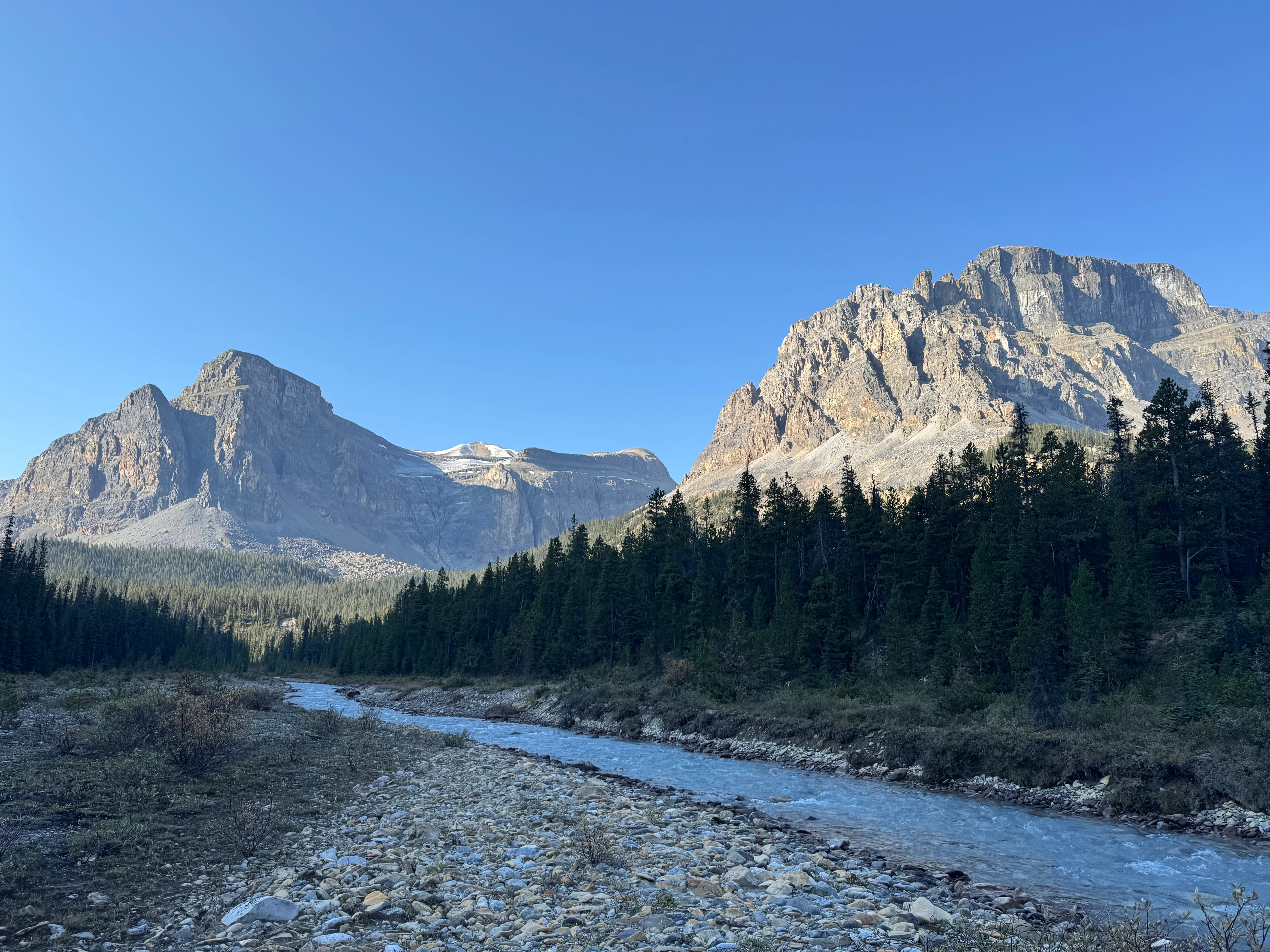 Confluence campsite by Dolomite Creek