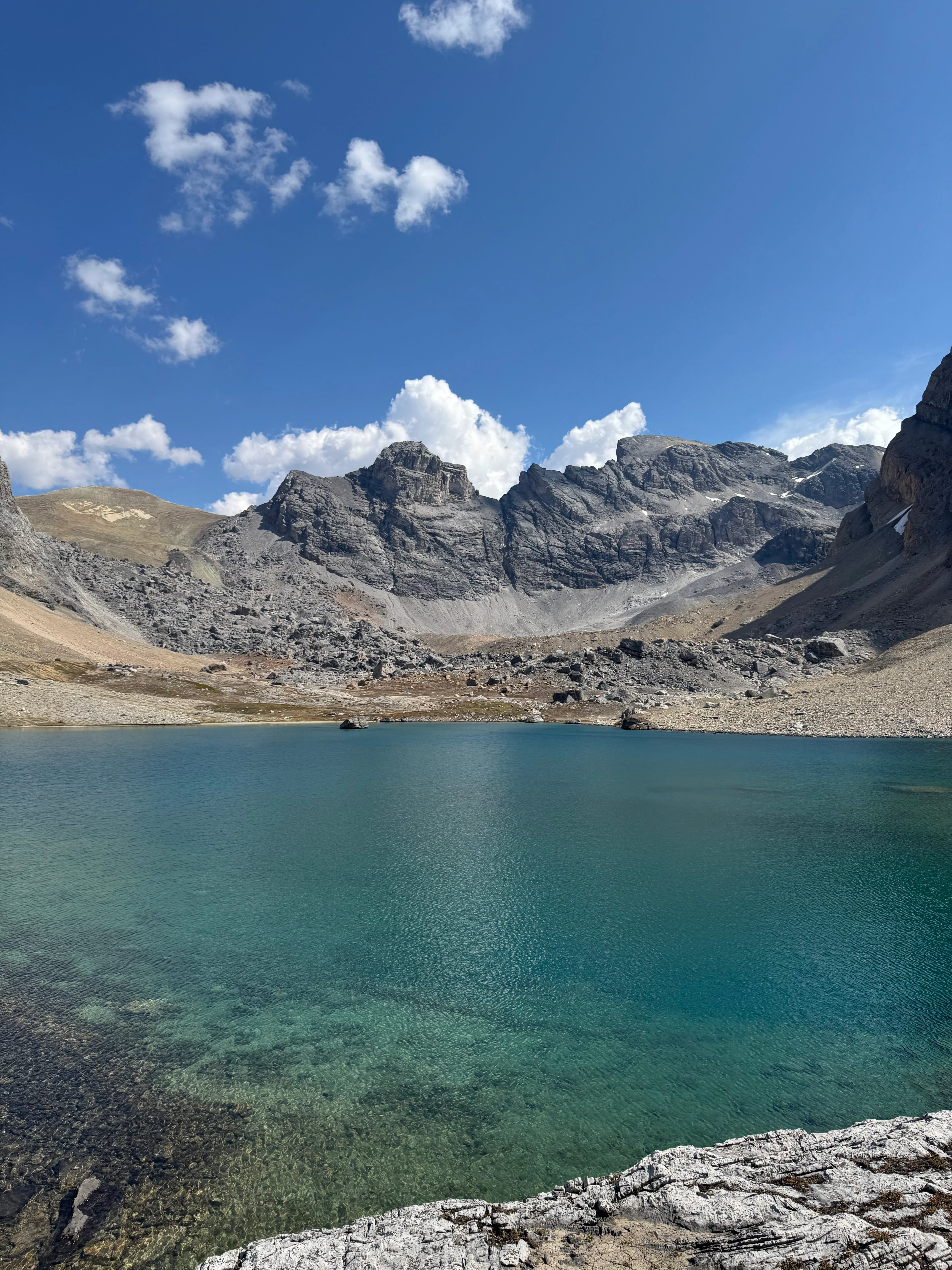 Alice Lake surrounded by peaks