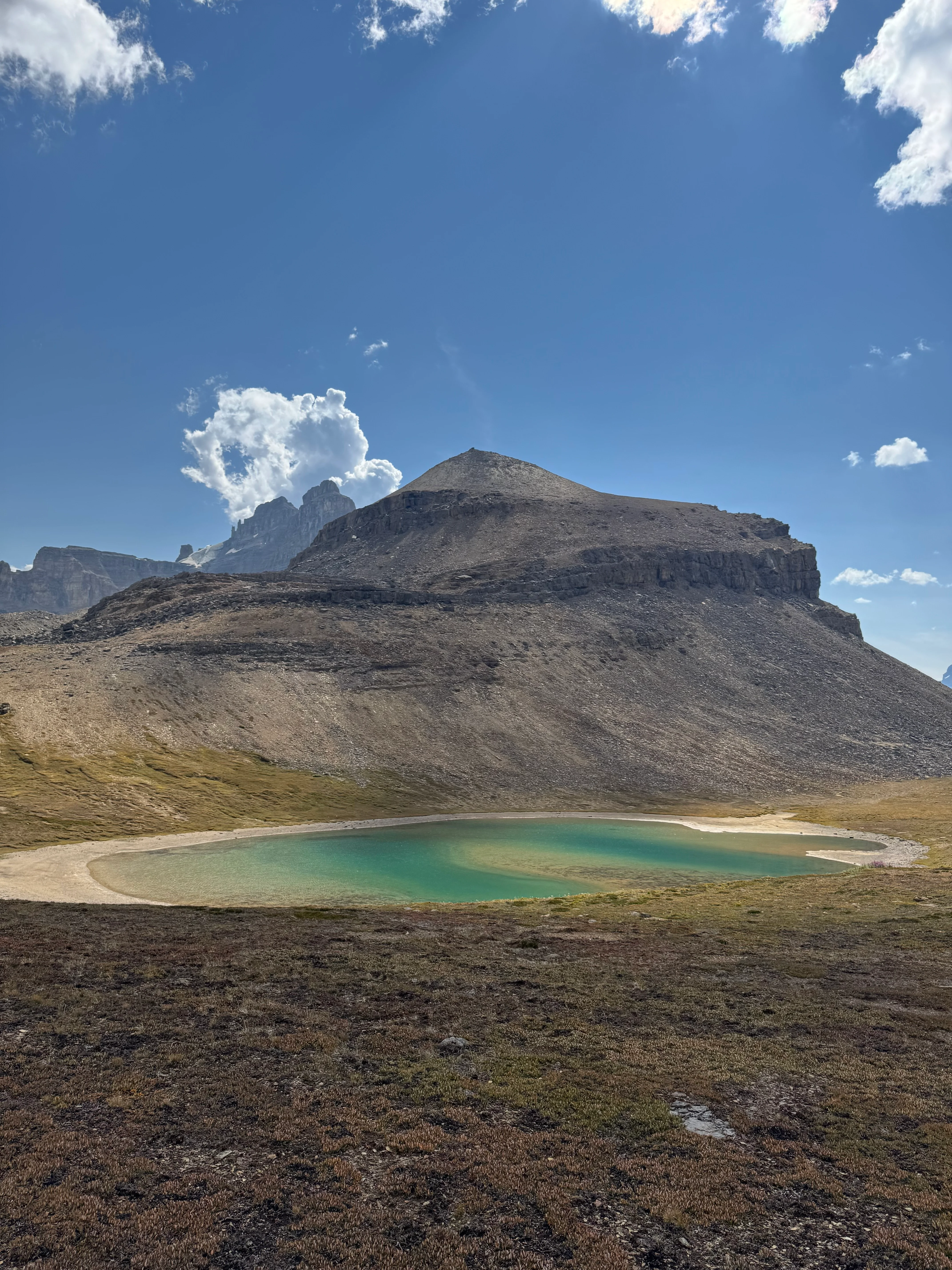 Barren alpine landscape near Lake Katherine