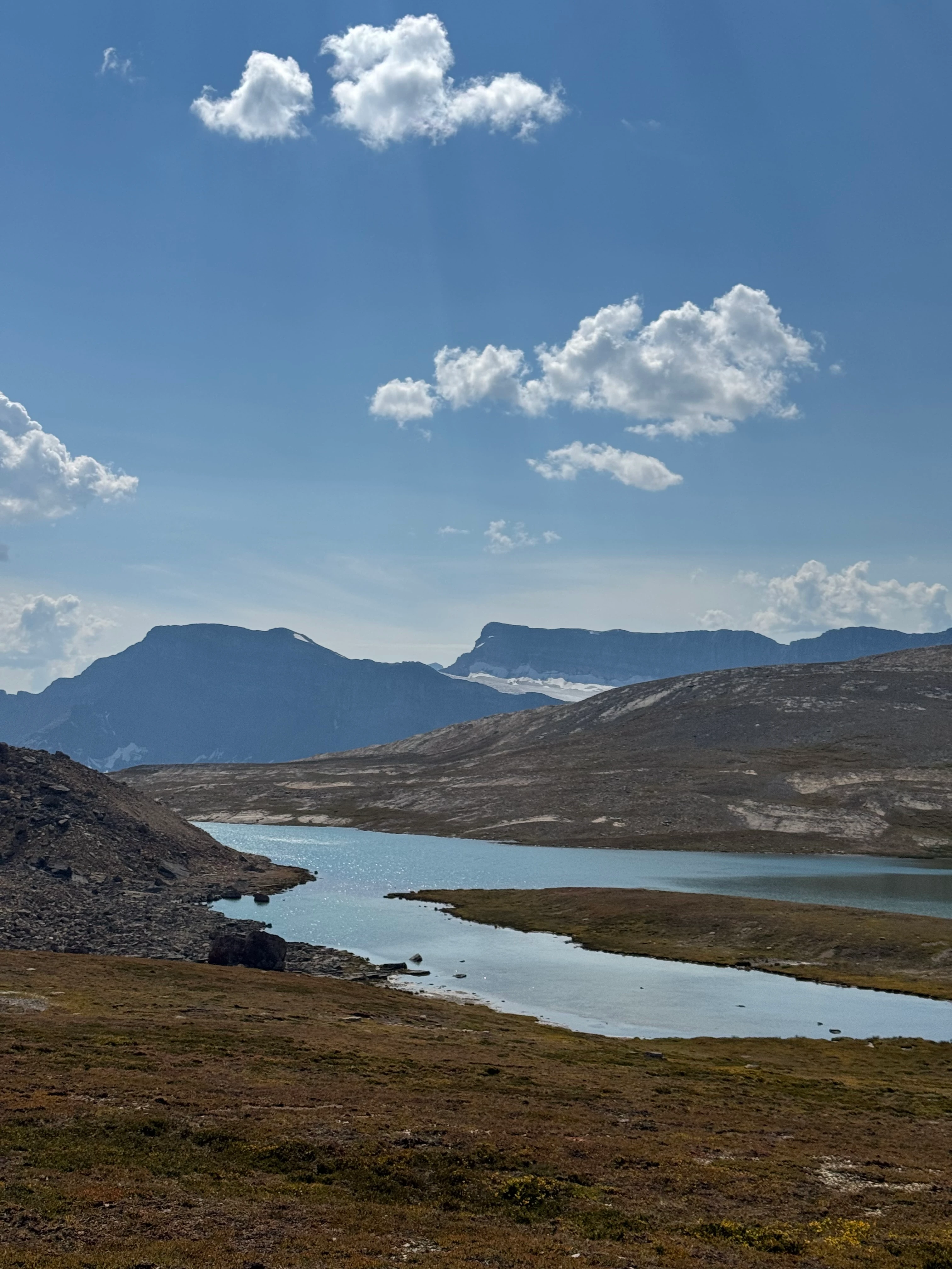 Lake Katherine with Crowfoot Glacier