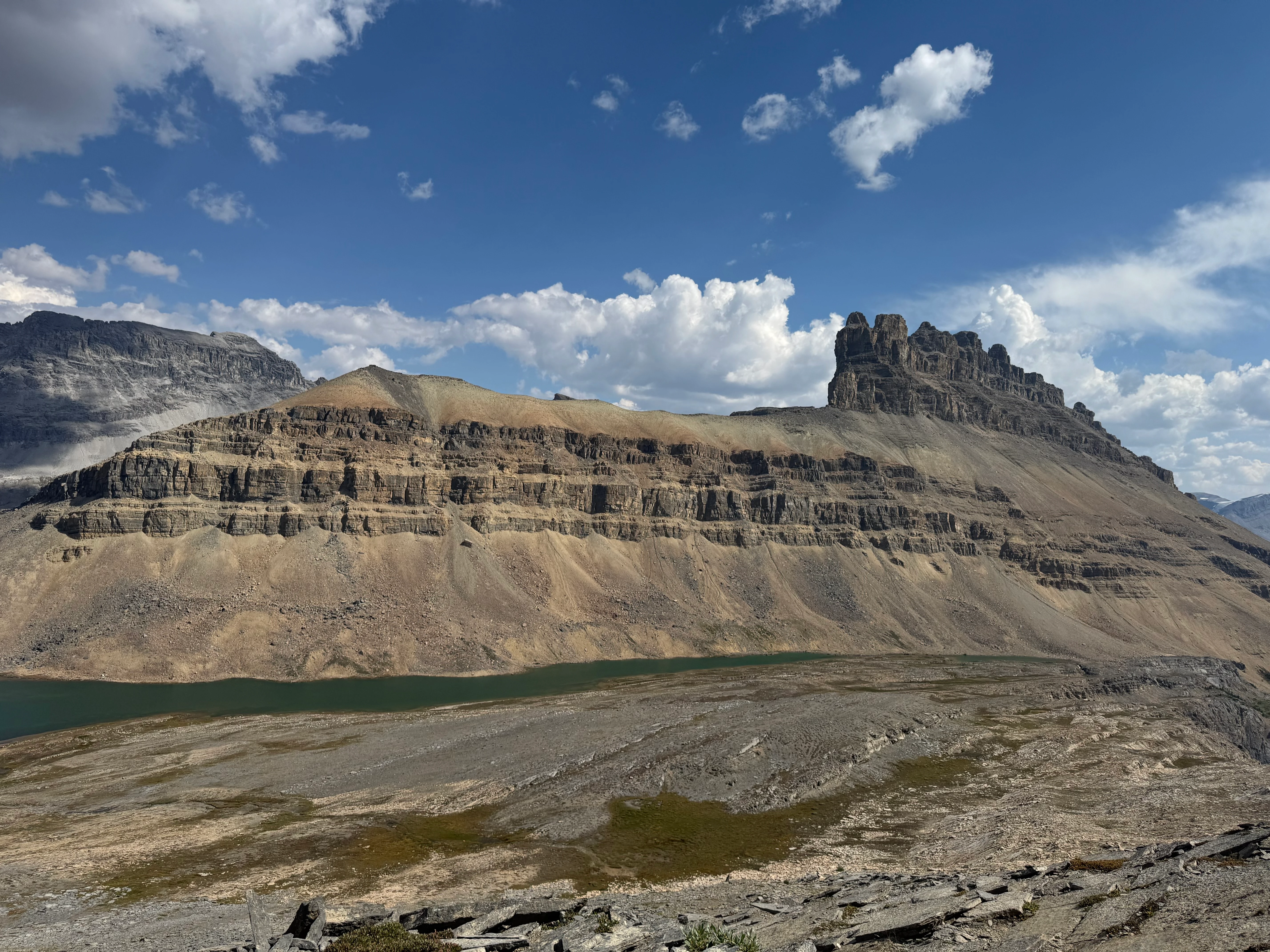 Dolomite Peak and the Mohawk from ridge
