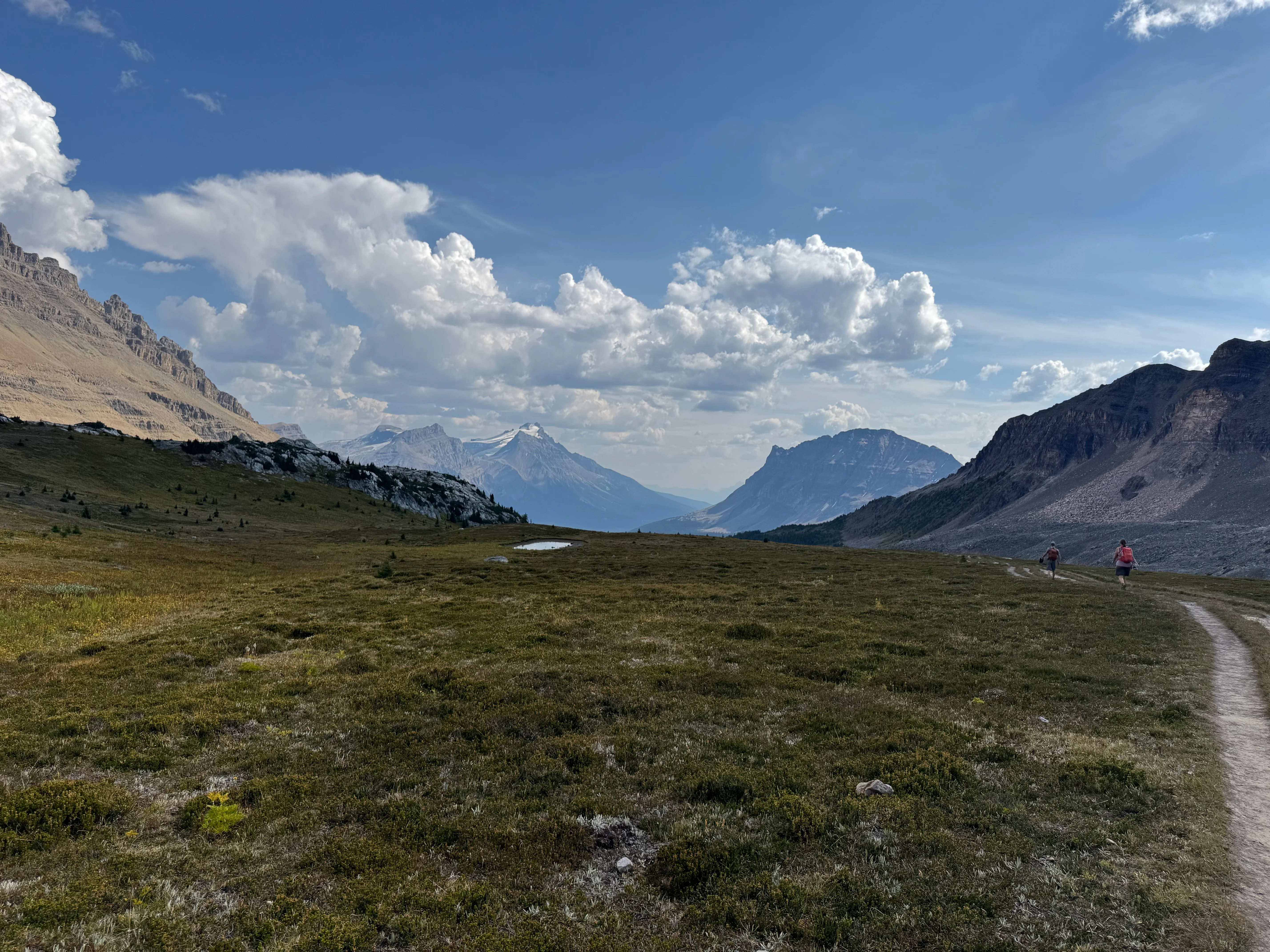 Trail descending from Helen Lake to trailhead
